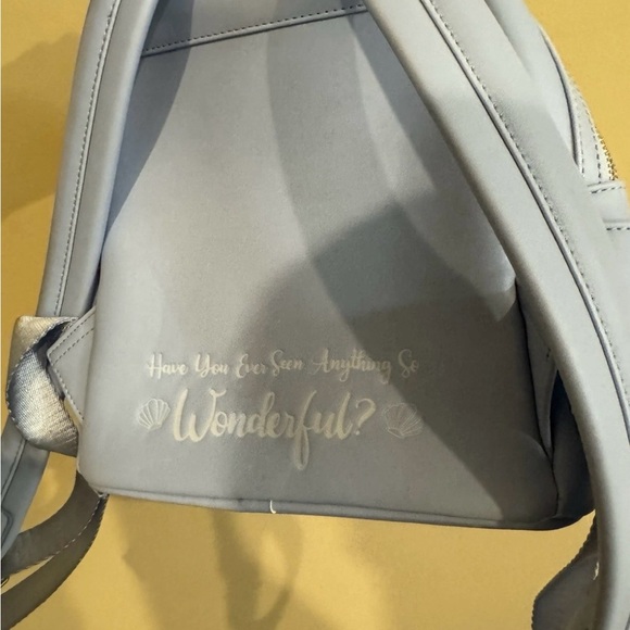 Disney Light Blue and Lavender Sequin Backpack - Picture 3 of 5